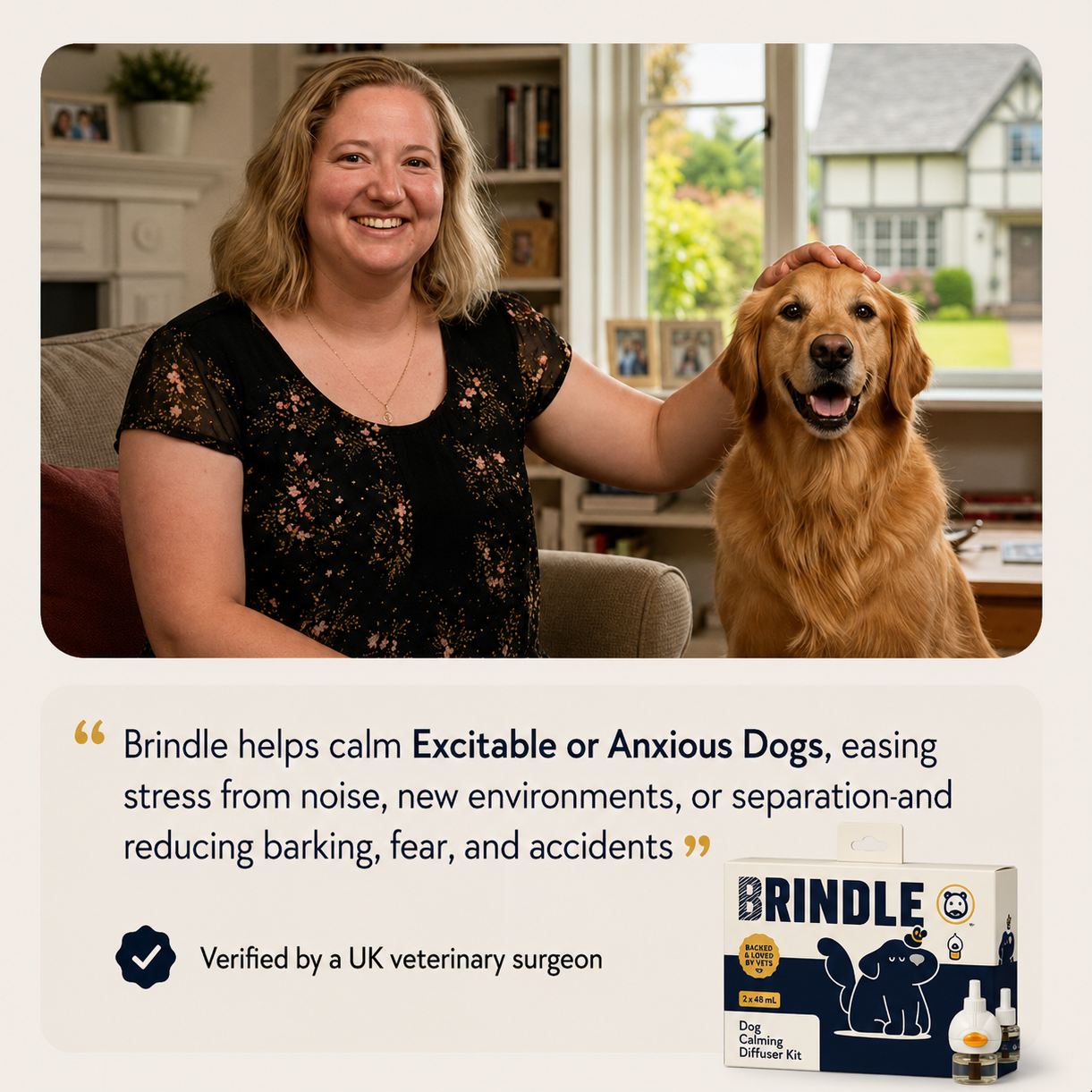 Brindle Calm — Dog Calming Diffuser Kit